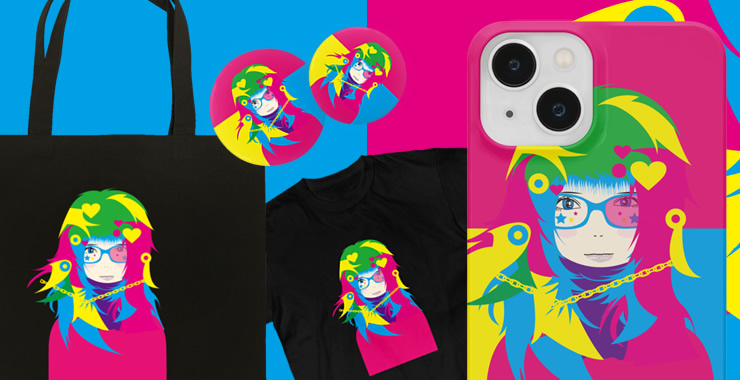 colorful アイテムデザイン